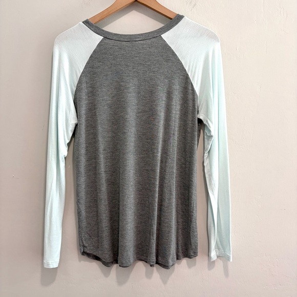 Honeydew Long Sleeve Better Late Than Ugly Sleep Lounge Tee T-Shirt - Picture 7 of 9